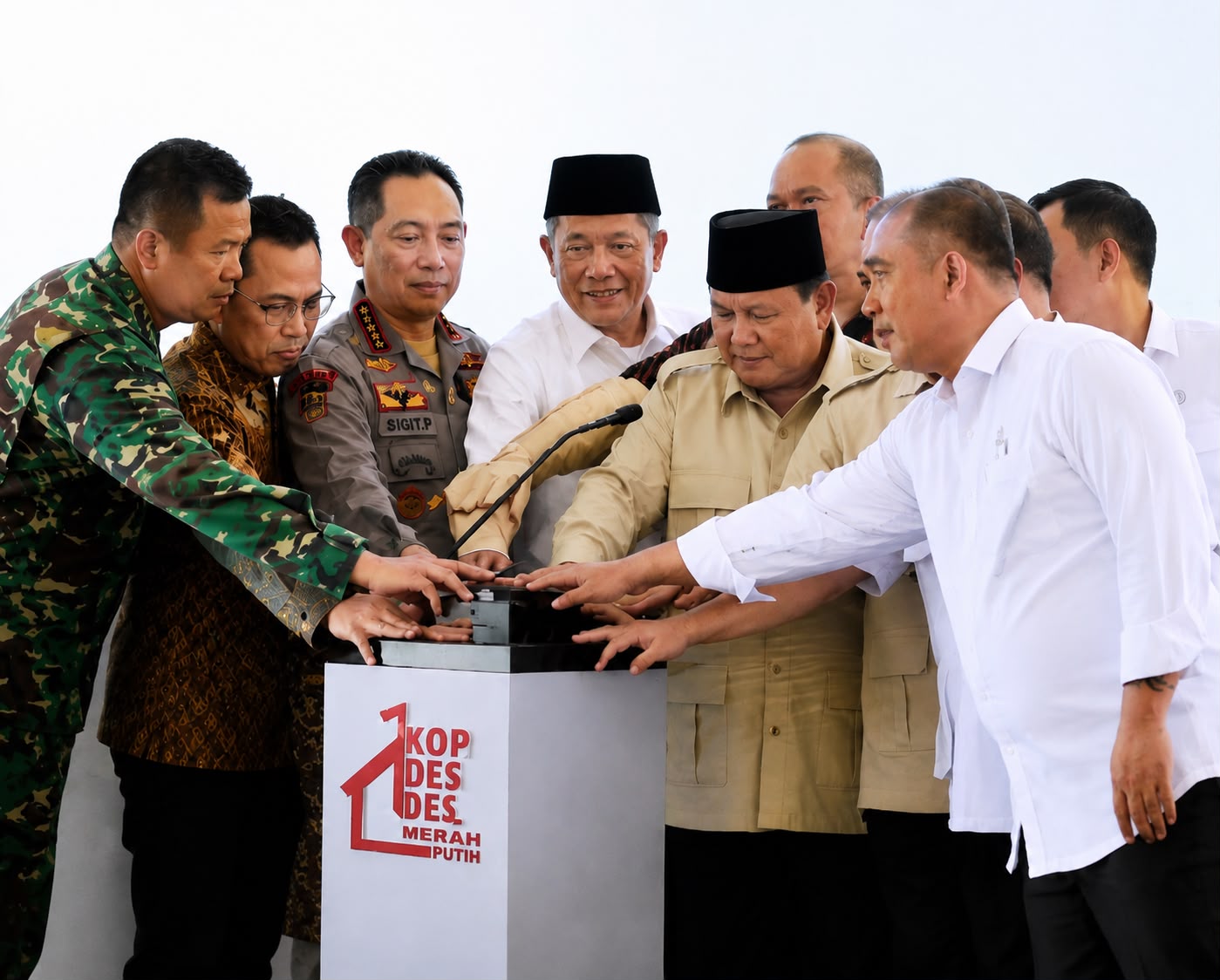 19.245 KOPERASI DESA MULAI BEROPERASI, EKONOMI RAKYAT DIUJI