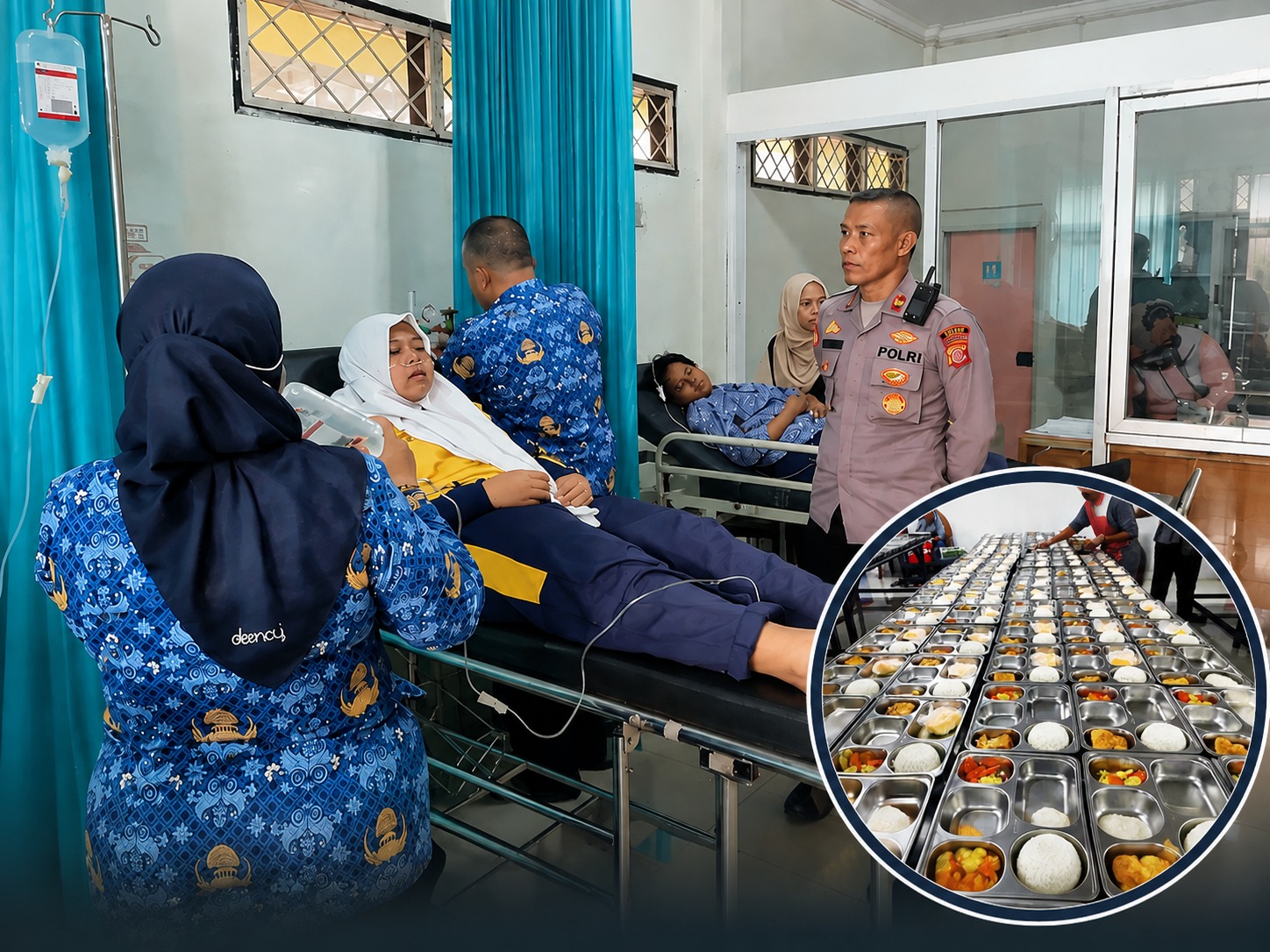 BGN SUSPEND SPPG KARANGTURI SEMARANG BUNTUT 707 SISWA DAN GURU DIDUGA KERACUNAN MBG