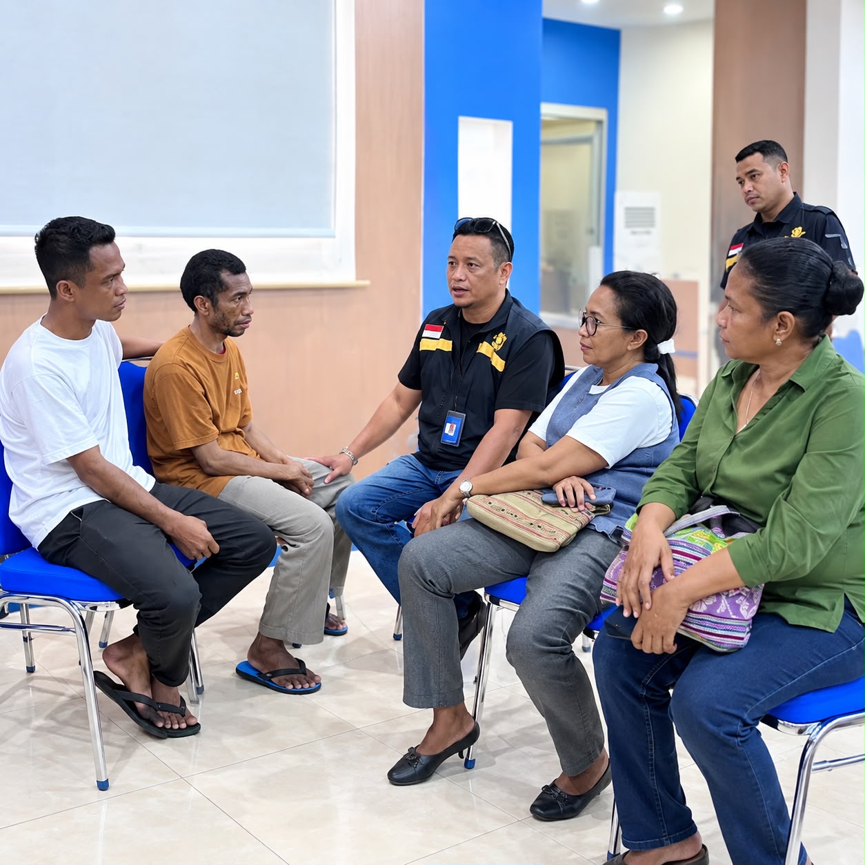 DUA PULUH PMI DIPULANGKAN DARI MALAYSIA, KANWIL KEMENHAM KAWAL PEMENUHAN HAK DAN LAYANAN DASAR