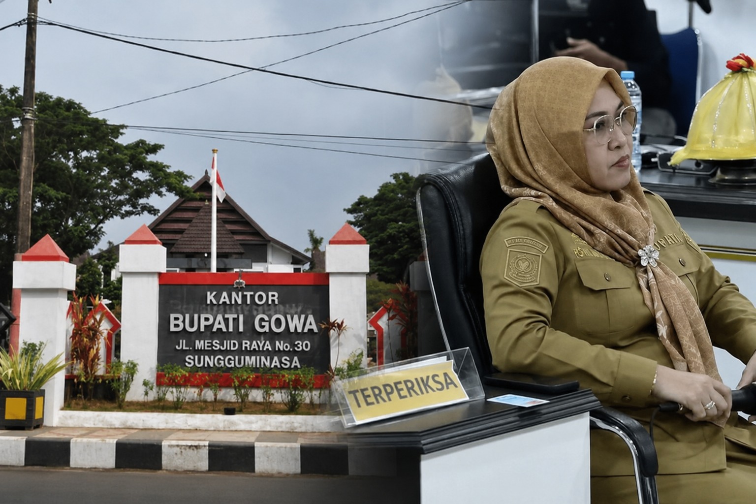 DUGAAN KORUPSI SERAGAM GRATIS RP16 MILIAR, POLDA SULSEL GELEDAH 5 KANTOR PEMKAB GOWA HINGGA PERIKSA BUPATI