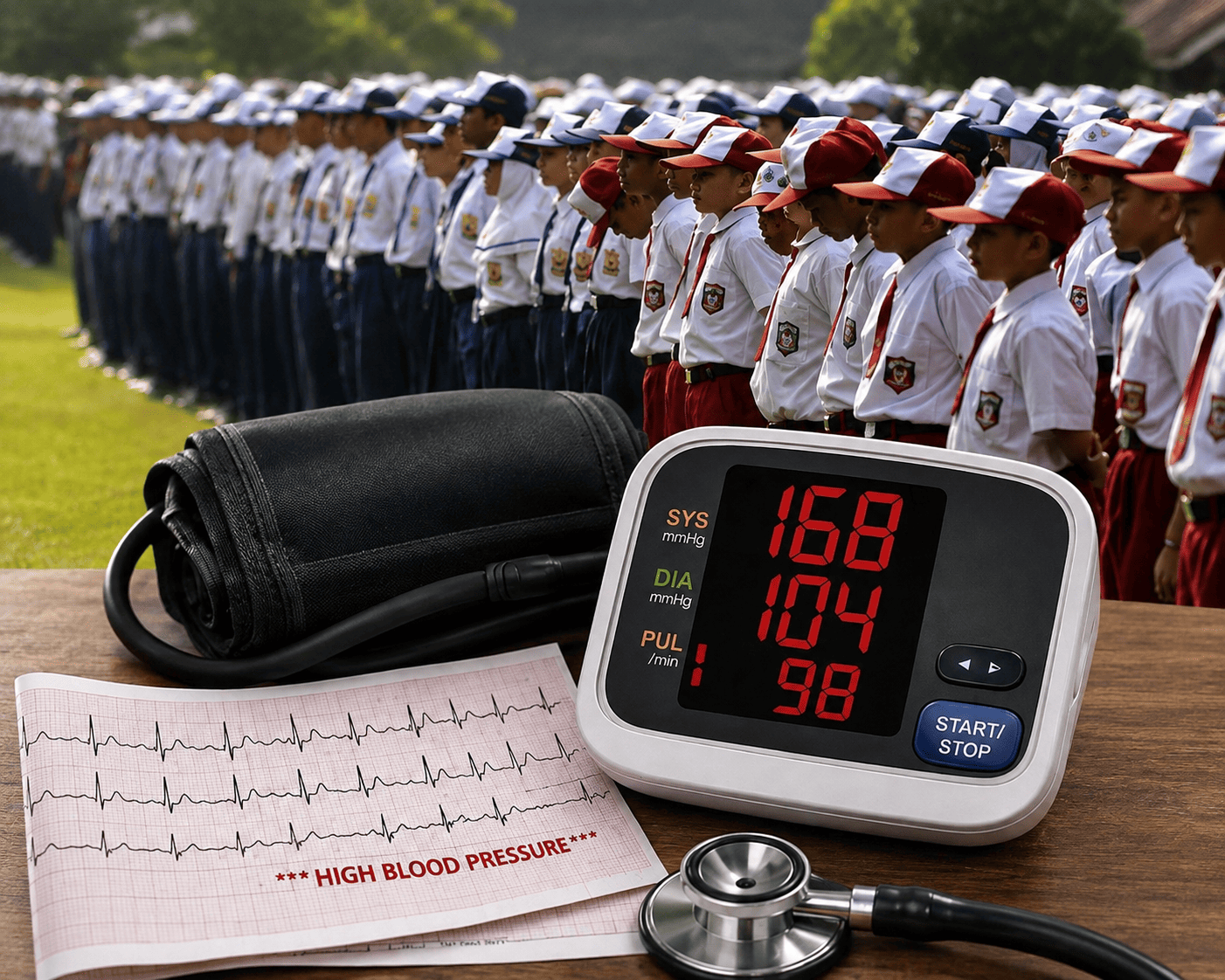 HASIL CKG KEMENKES UNGKAP 2,2 JUTA ANAK INDONESIA IDAP TEKANAN DARAH DI ATAS NORMAL, INI PEMICUNYA
