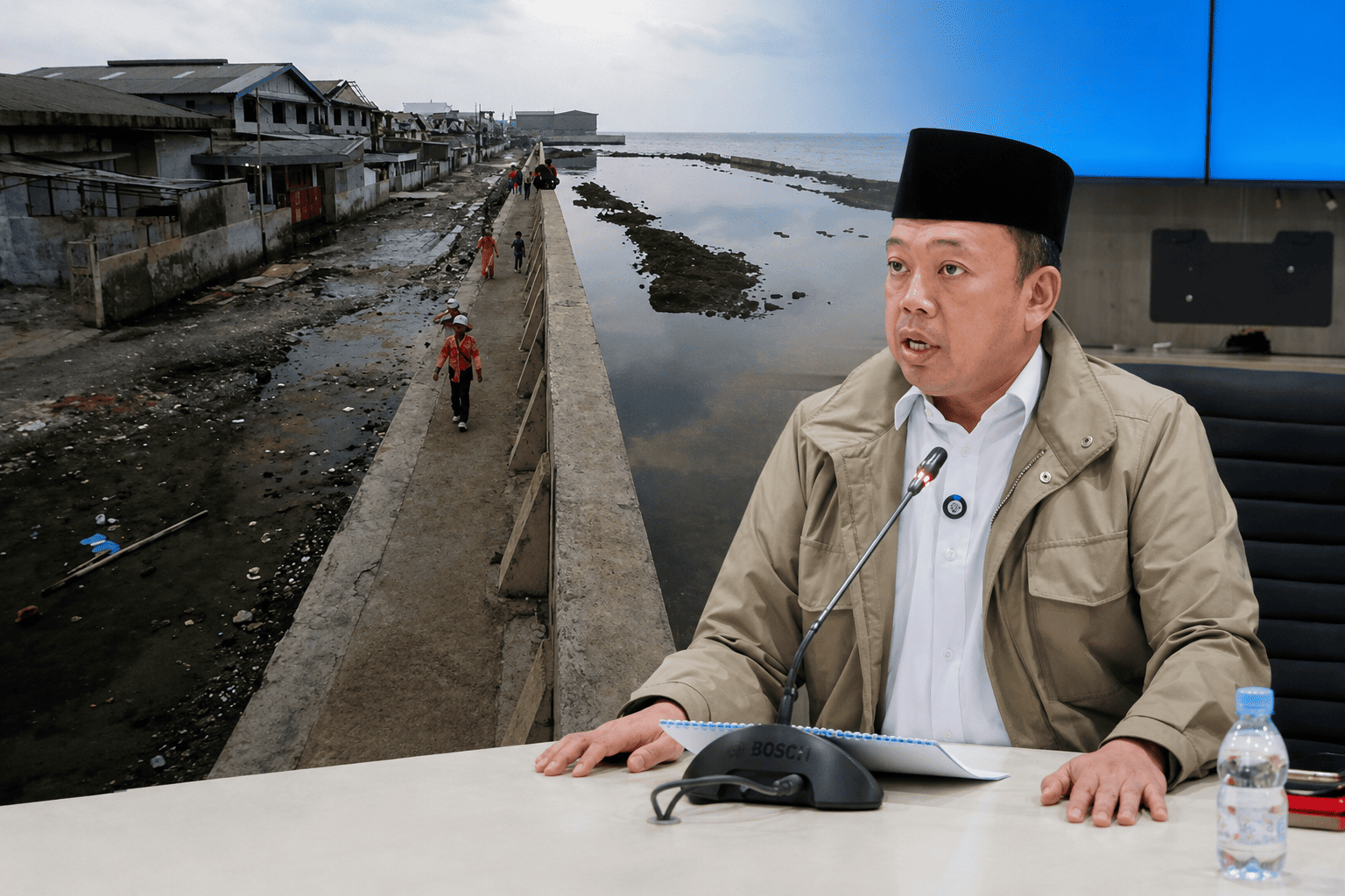 MENTERI ATR NUSRON BONGKAR SKANDAL 41 KAVELING LAUT ILEGAL DI BATAM SELUAS 373,6 HEKTARE