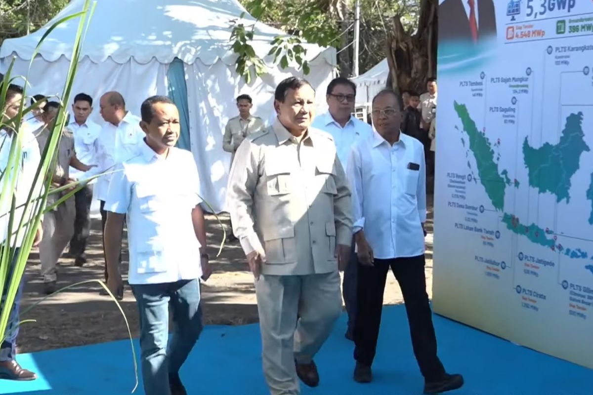 PERKUAT KEMANDIRIAN ENERGI: PRESIDEN PRABOWO LUNCURKAN PROGRAM PLTS 100 GWP DI BALI