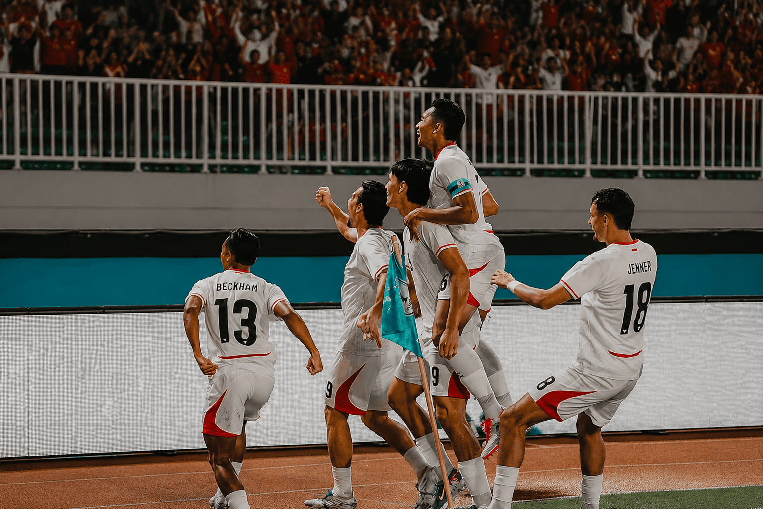 PESTA GOL DI PAKANSARI: DEBUT MANIS MITCHELL BAKER CETA K HATTRICK, TIMNAS INDONESIA GILAS KAMBOJA 5-1