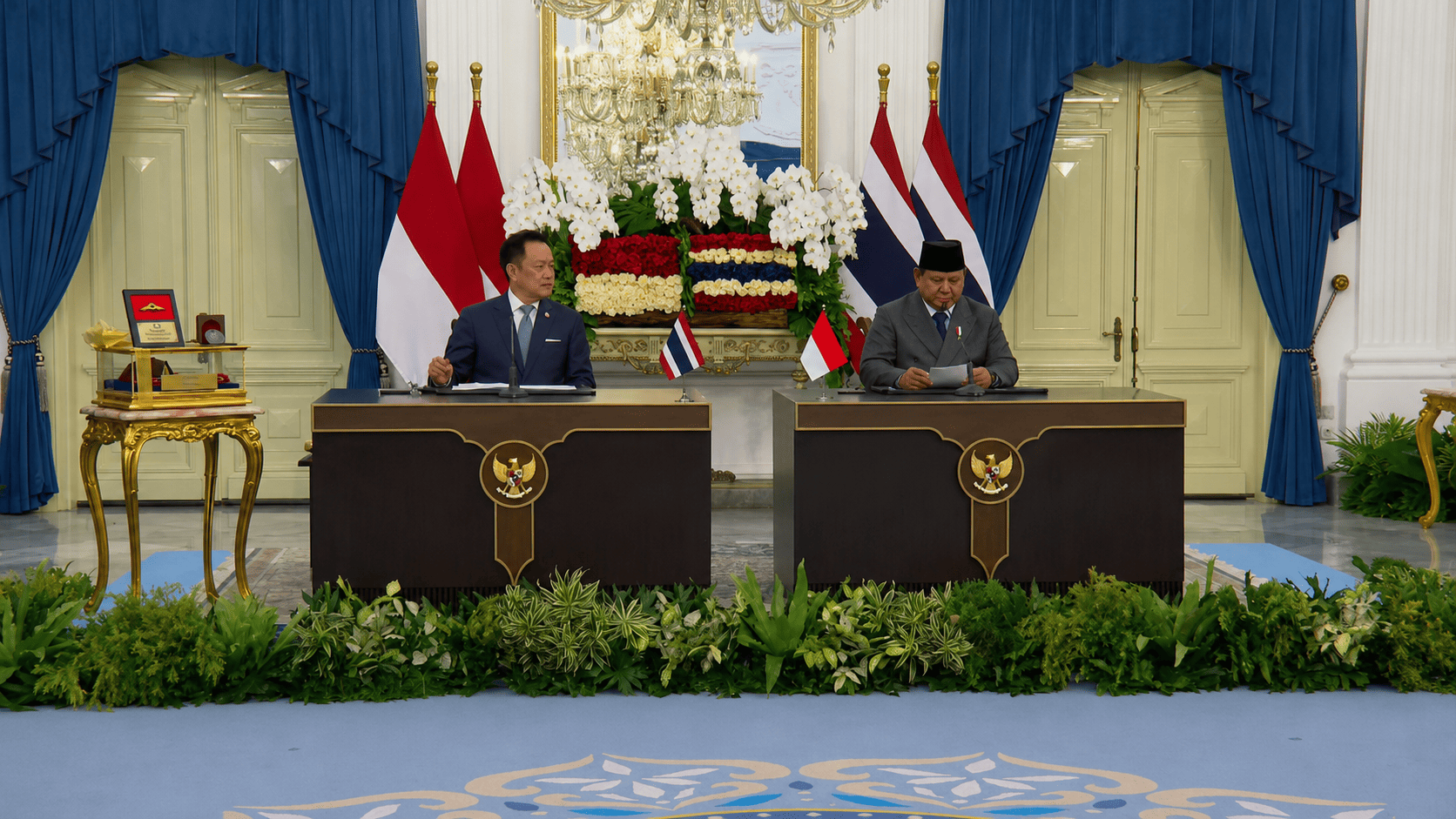 PM ANUTIN TAWARKAN BARTER BERAS DAN SUSU THAILAND DENGAN PUPUK UREA RI SAAT TEMUI PRABOWO