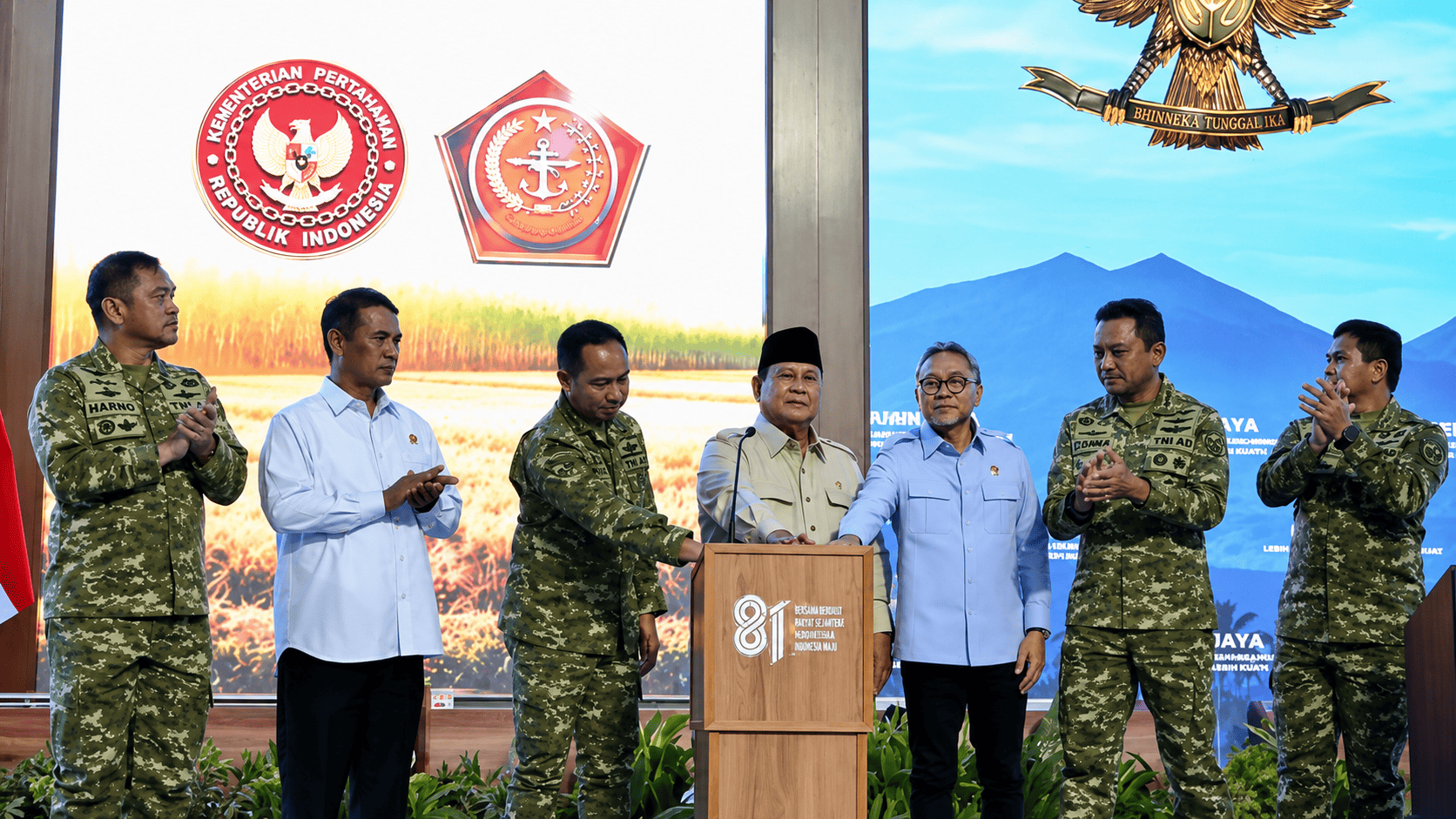 PRESIDEN PRABOWO RESMI NAIKKAN TUKIN PRAJURIT TNI DAN PEGAWAI KEMENHAN, JABATAN BINTANG EMPAT TEMBUS RP48 JUTA PER BULAN