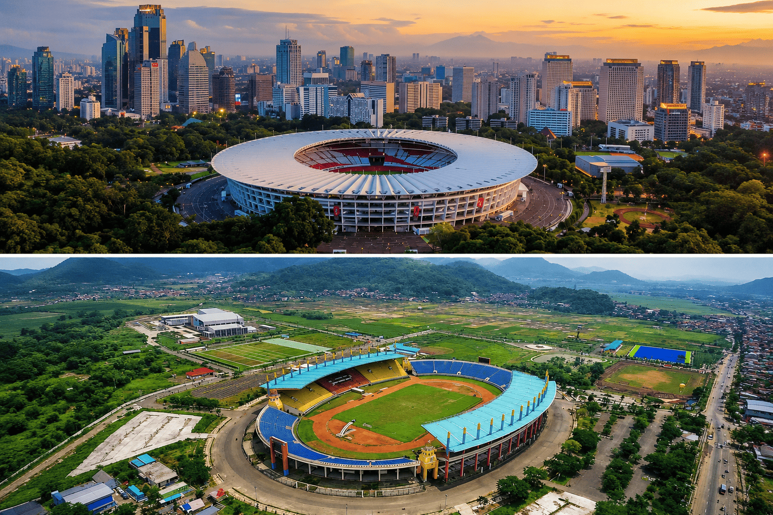 PSSI RESMI TUNJUK SUGBK DAN SI JALAK HARUPAT JADI VENUE FIFA ASEAN CUP 2026