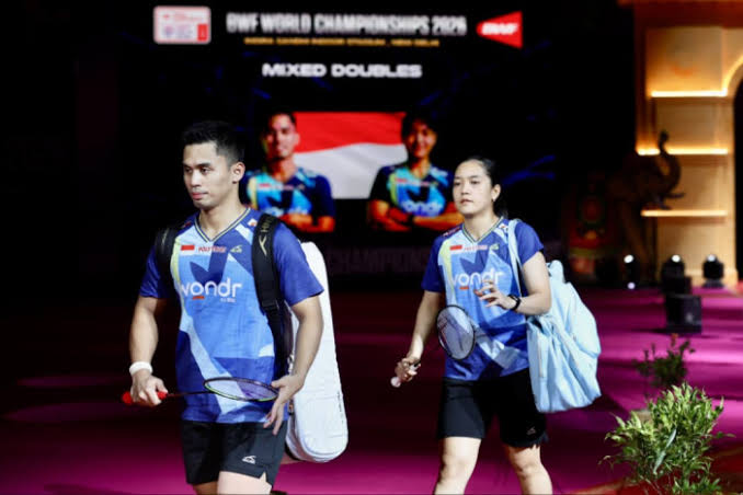 RAIH PERUNGGU KEJUARAAN DUNIA BWF 2026, RANKING AMRI/NITA MELESAT KE POSISI 15 DUNIA