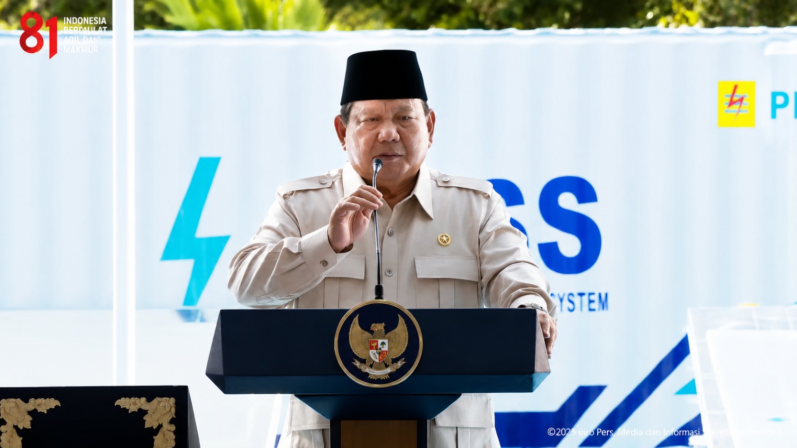 STOP IMPOR MINYAK DAN LPG: PRESIDEN PRABOWO TEGASKAN KETAHANAN ENERGI LEWAT PLTS 100 GWP