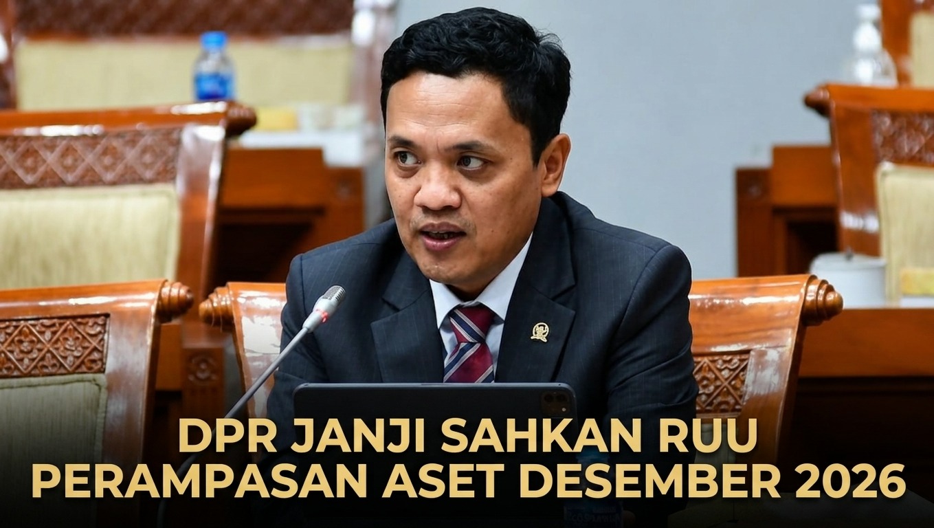 KORUPTOR MULAI PANIK?! DPR JANJI SAHKAN RUU PERAMPASAN ASET DESEMBER 2026